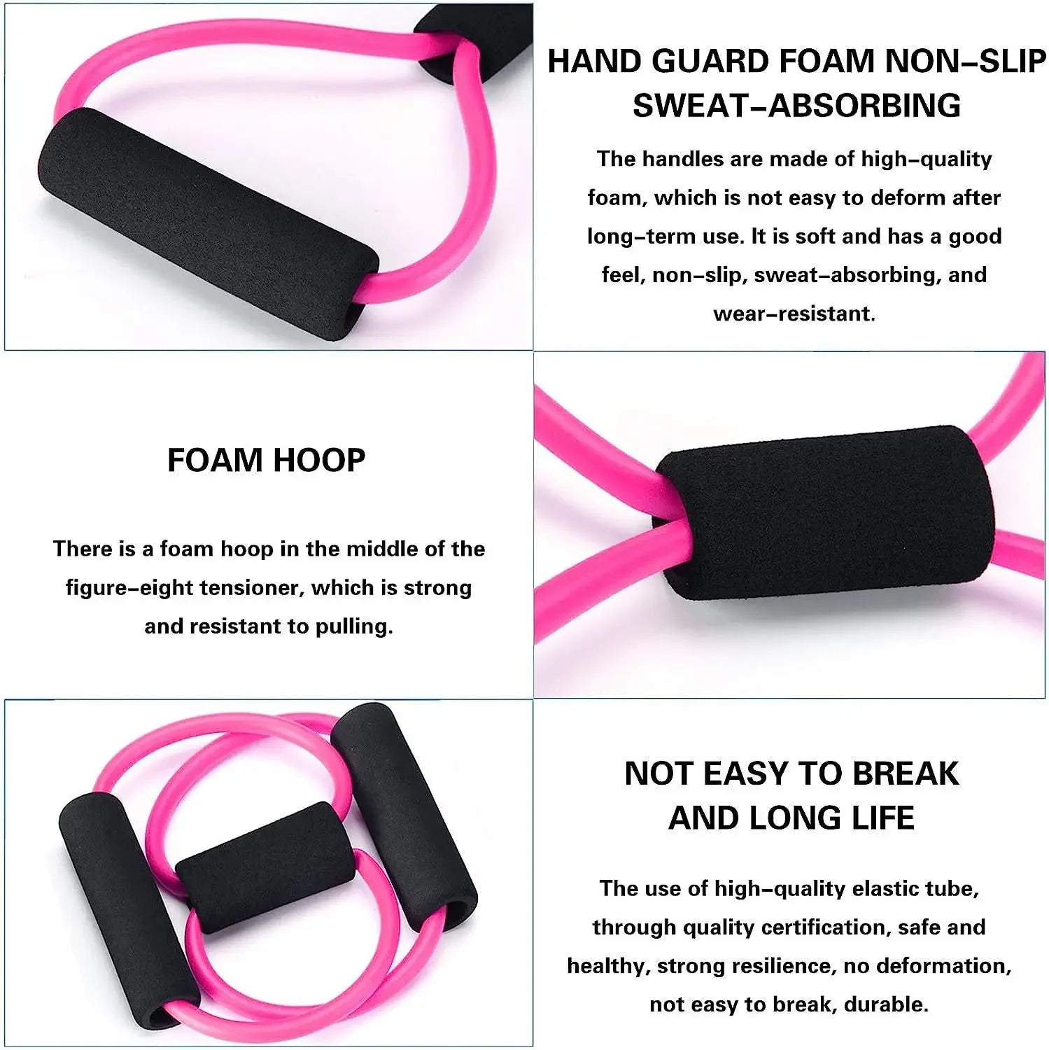 Yoga Band 8-Loop Chest Expander Rope