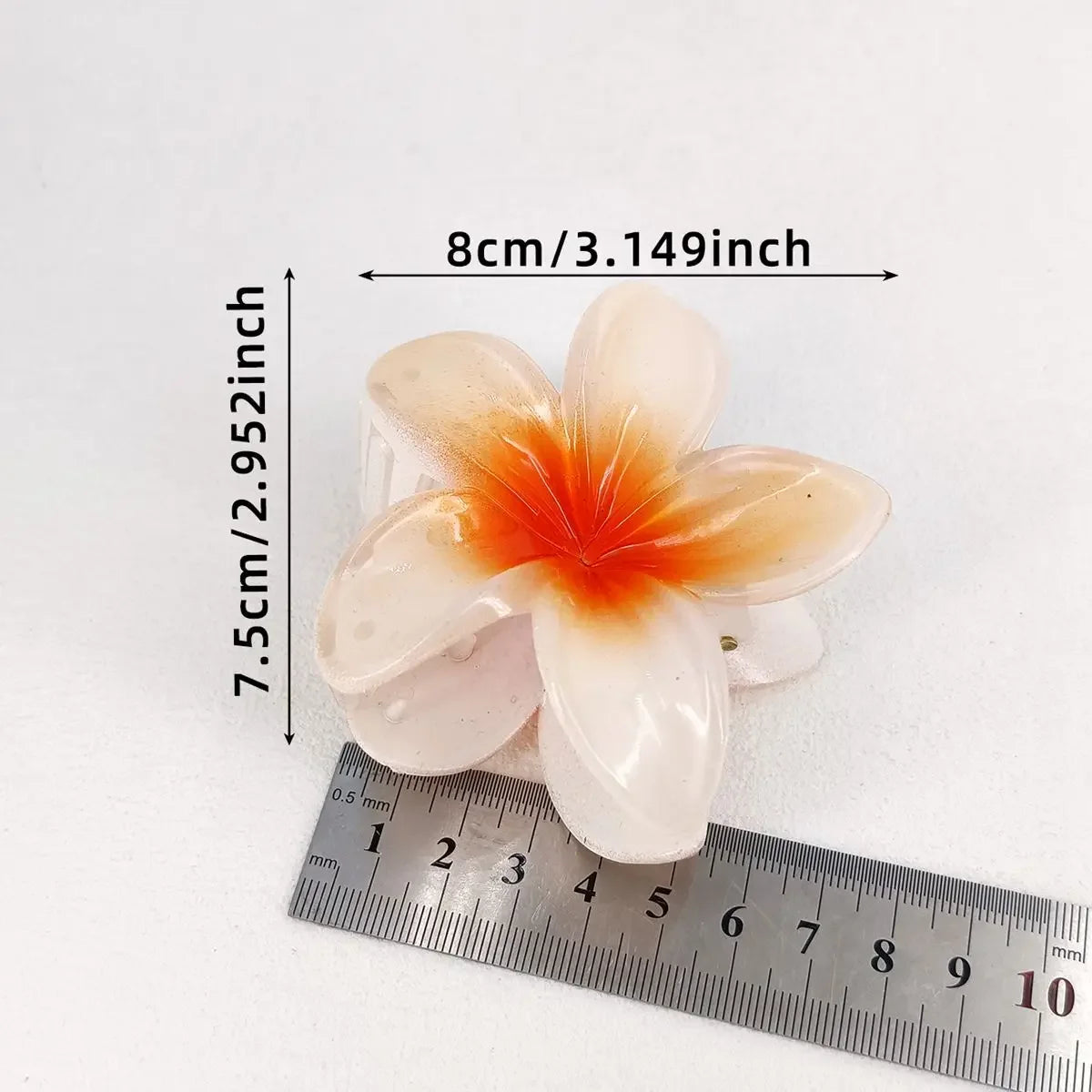 Gradient Flower Hair Accessories Set