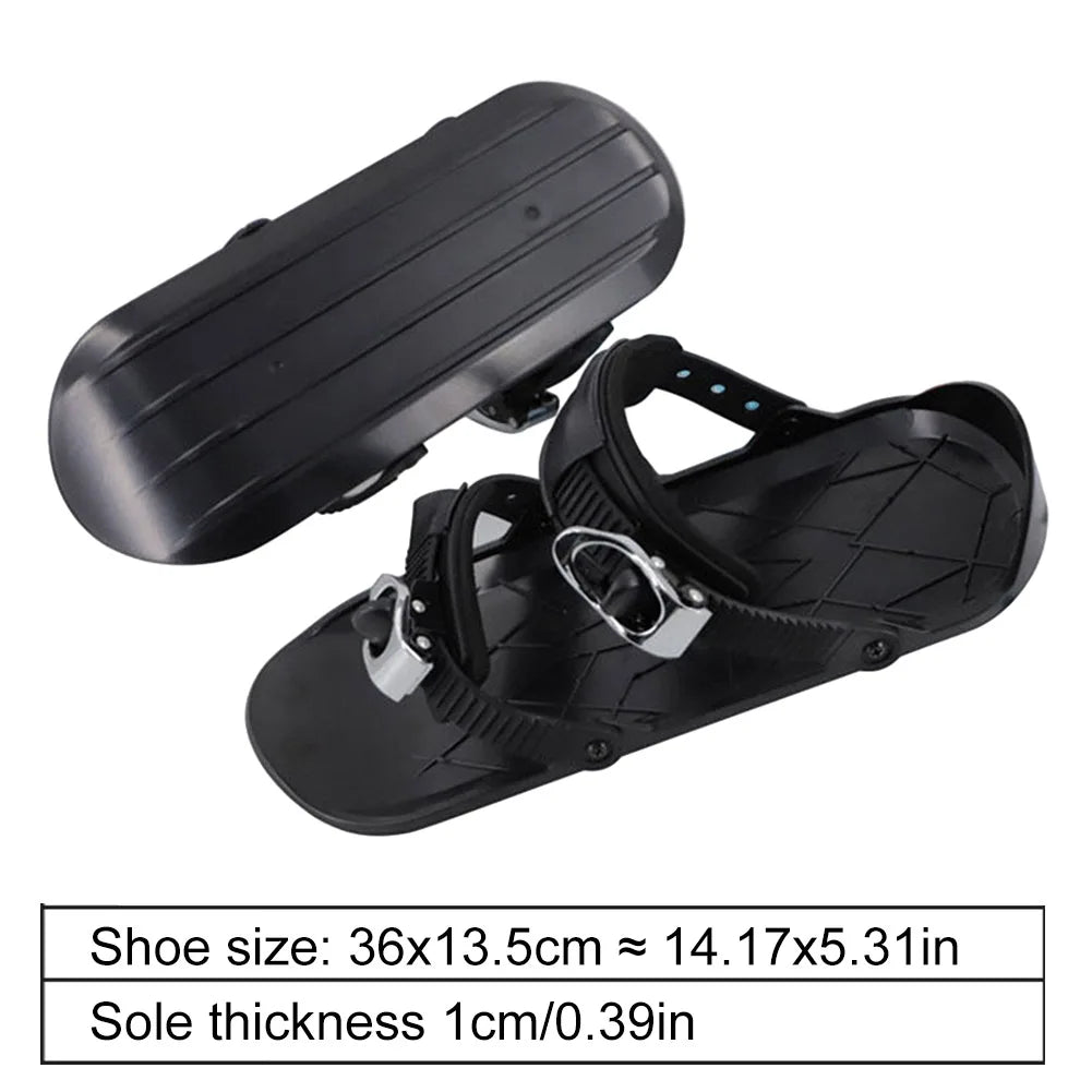Winter Mini Adjustable Short Ski Skates