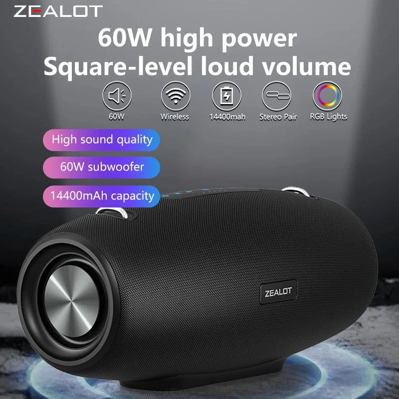 Zealot S67 Wireless Outdoor Speaker 40H