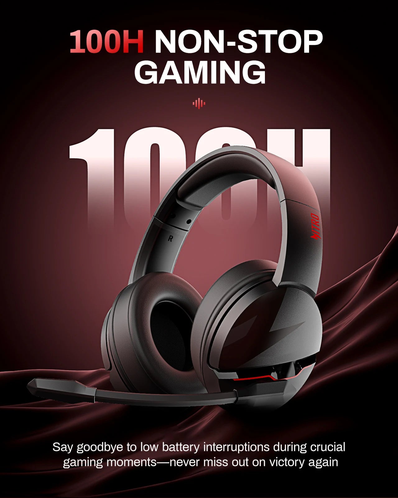 Acer K2 Wireless Gaming Headset 2.4GHz