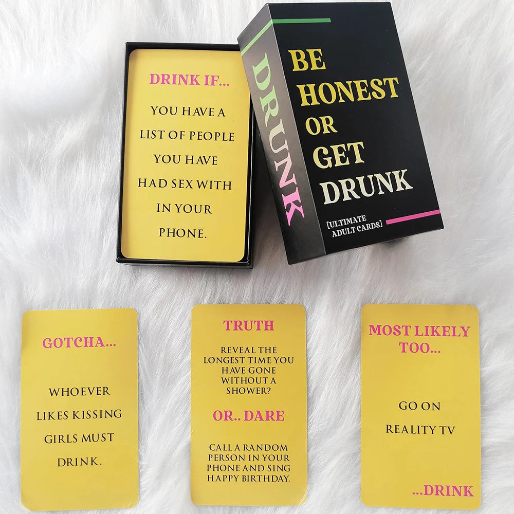 Be Honest or Get Drunk – Adult Game