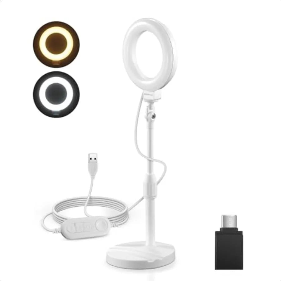 NEEWER BASICS 5'' Desk Ring Light 10W