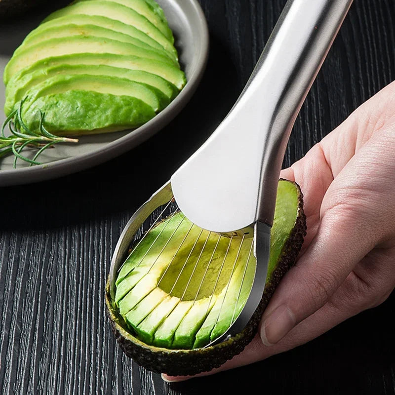 2in1 Stainless Steel Avocado Slicer