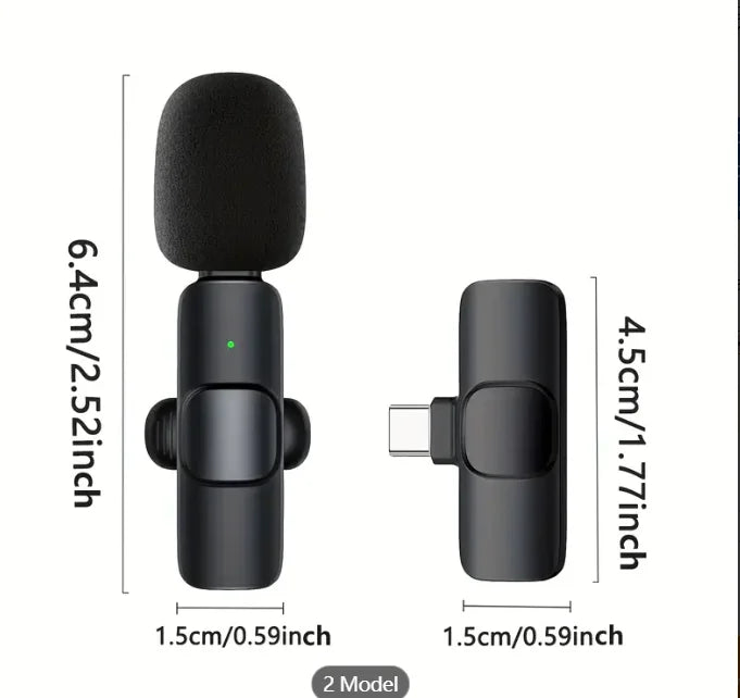 Wireless Lavalier Mic for Phone