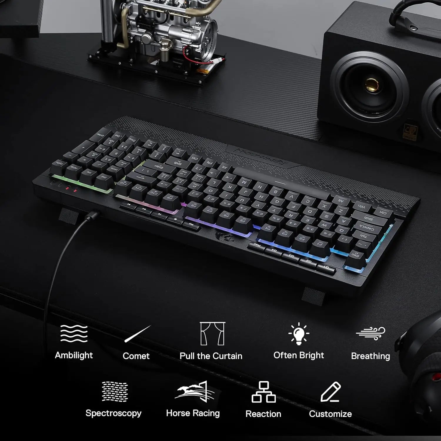 Redragon K515 Shiva RGB Gaming Keyboard