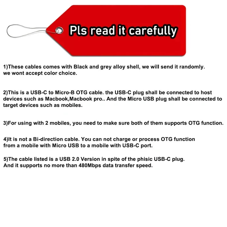 USB Power & Data Cable 0.2-3M