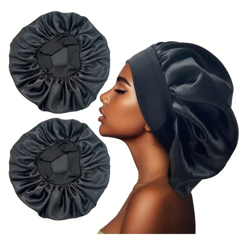 Soft Silk Nightcap Hair Care Bonnet