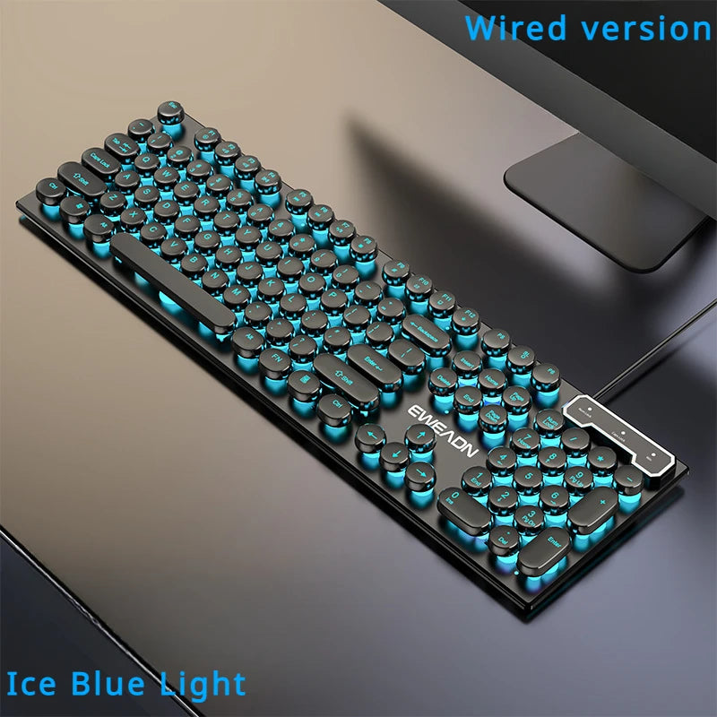104-Key Wired Mechanical Feel Gaming Kit