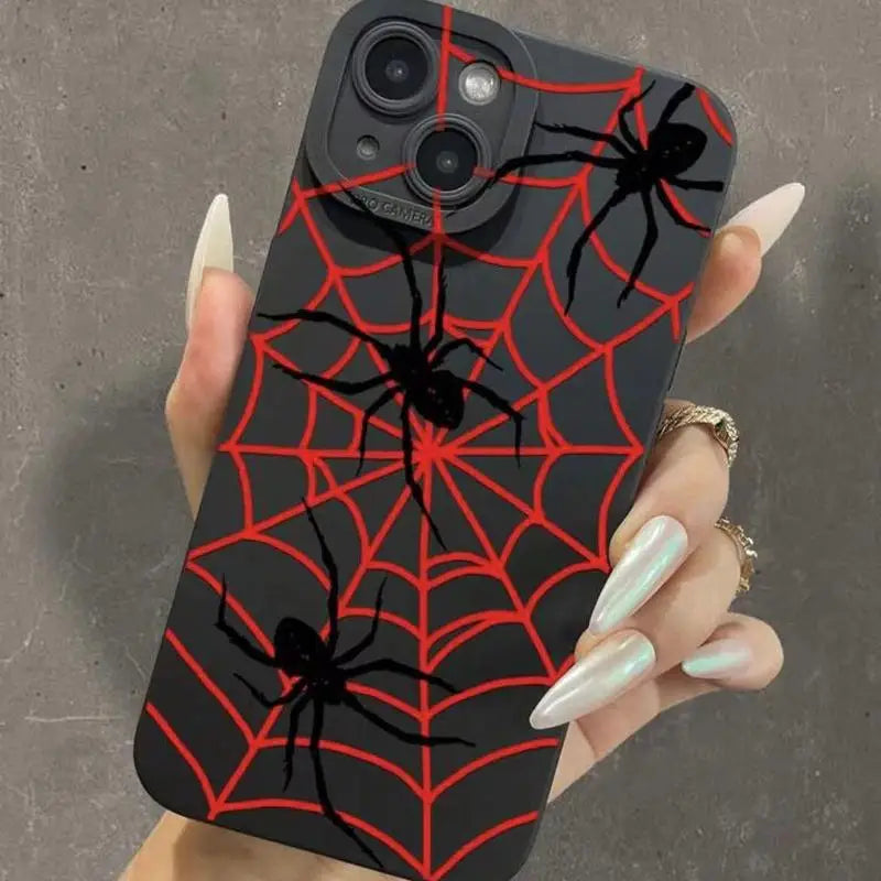 Spider Web Protective iPhone Case