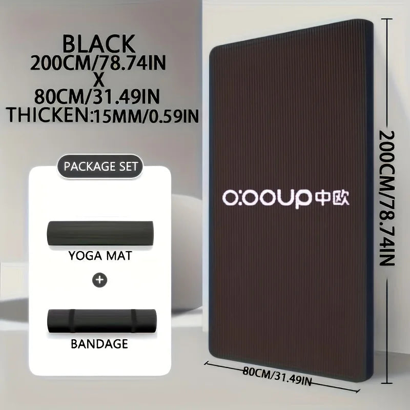 15/20mm Thick NBR Outdoor Yoga Mat