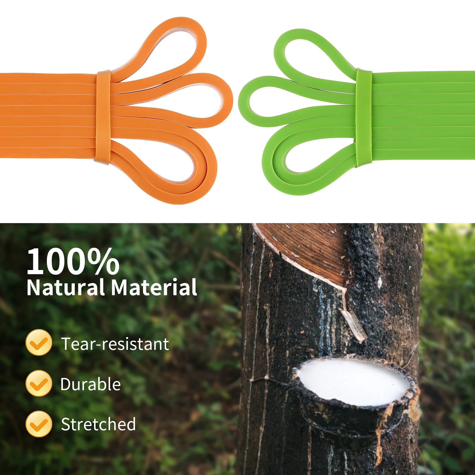 5PC Heavy Duty Pull-Up Bands Set