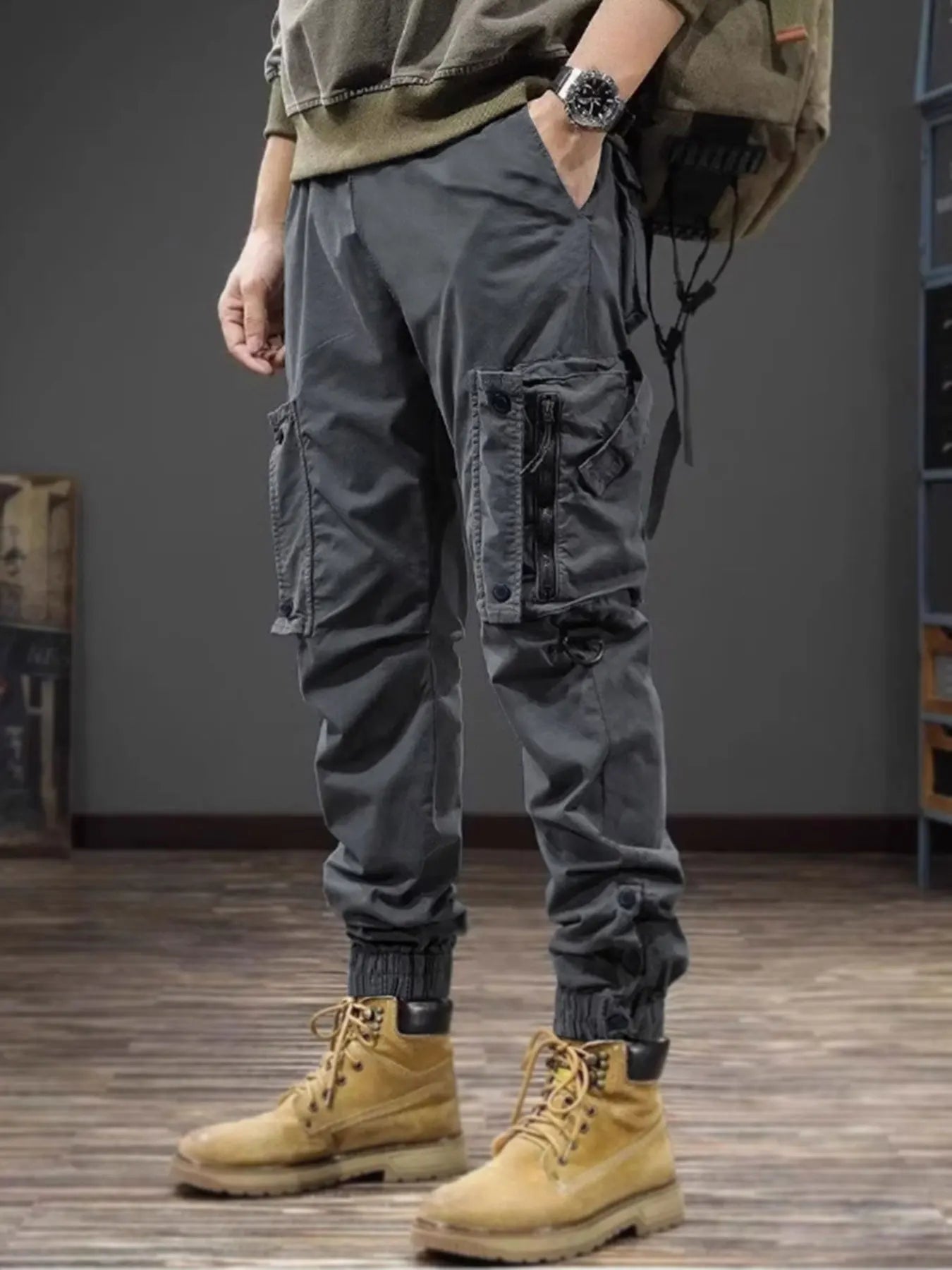Men’s Fashion Joggers Casual Cargo Pants