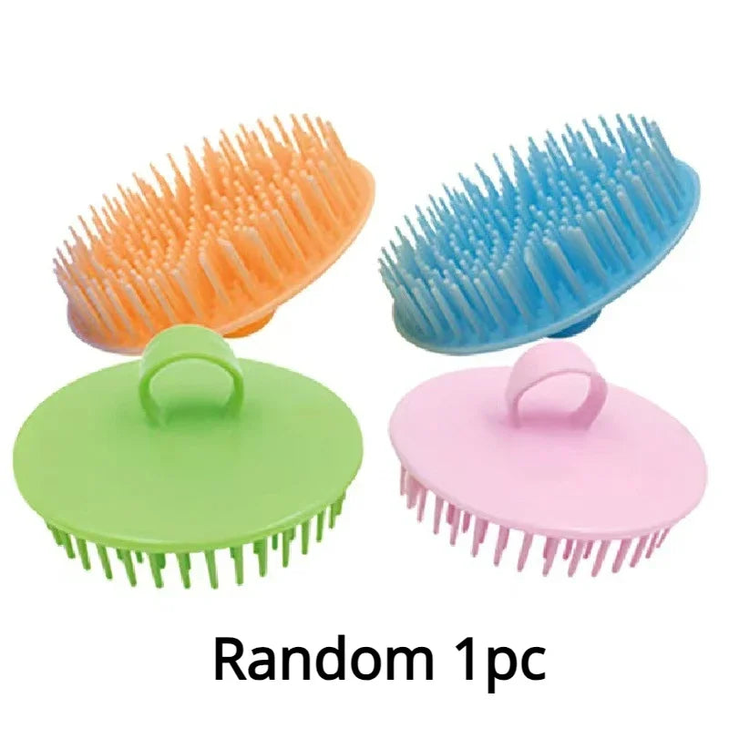 Silicone Scalp Massager Shower Comb