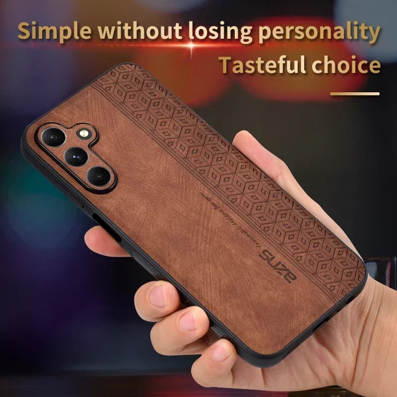 Luxury Leather Samsung Galaxy Case