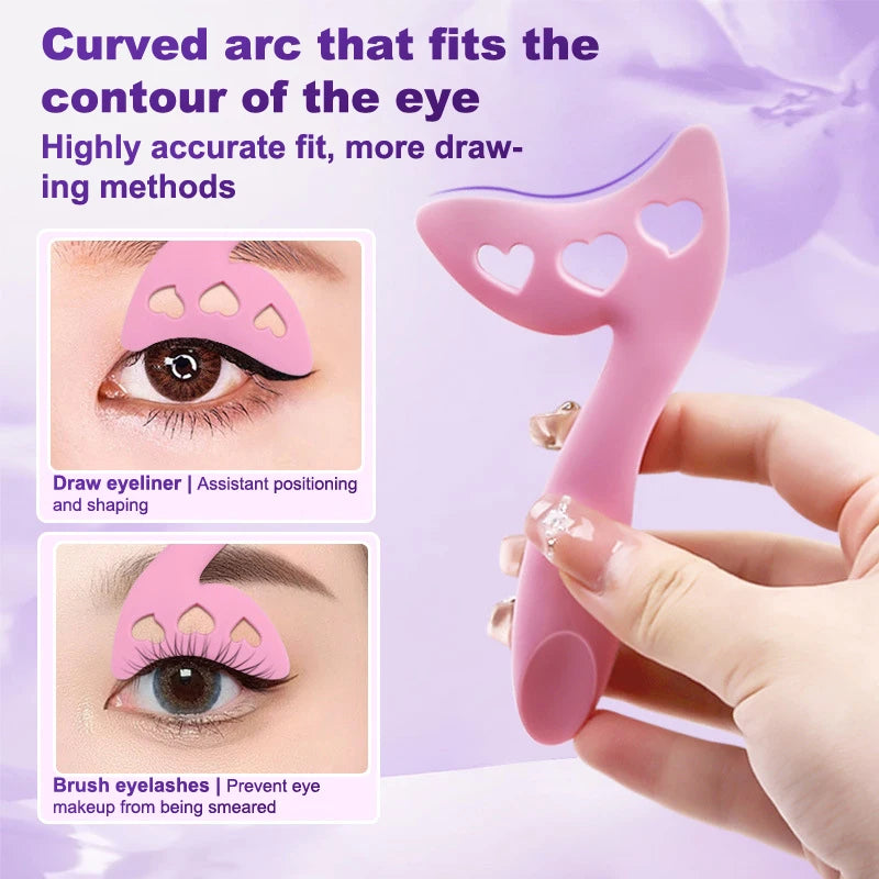 Silicone Winged Eyeliner & Lip Aid Tool