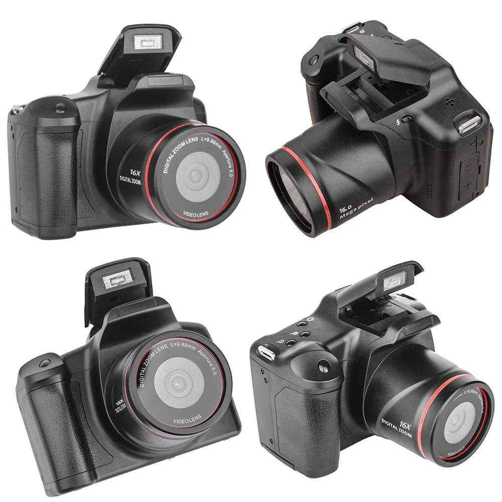 1080P Digital Vlogging Camera – 16MP Zoom