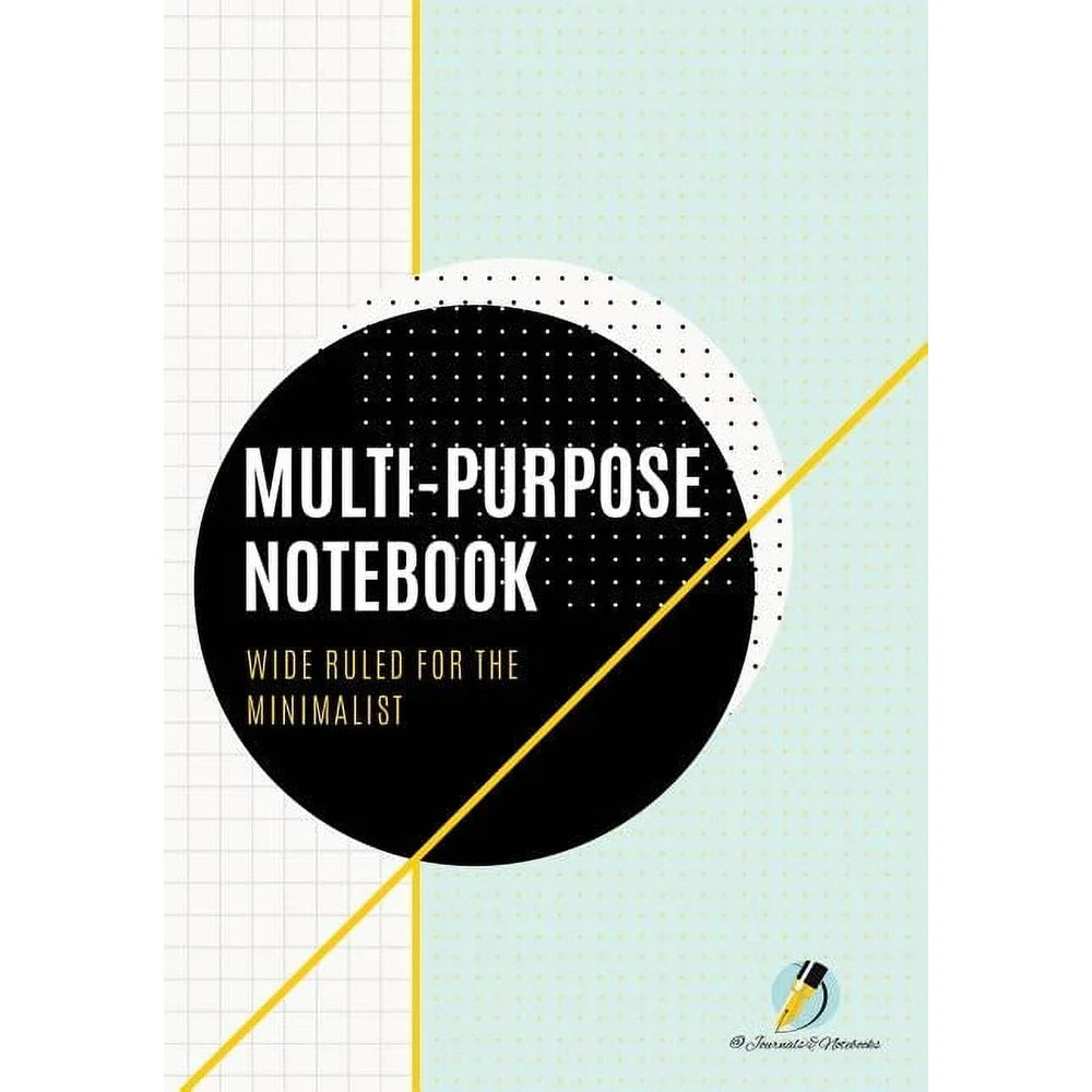 Wide Ruled Multi-Purpose Notebook 120 Pages