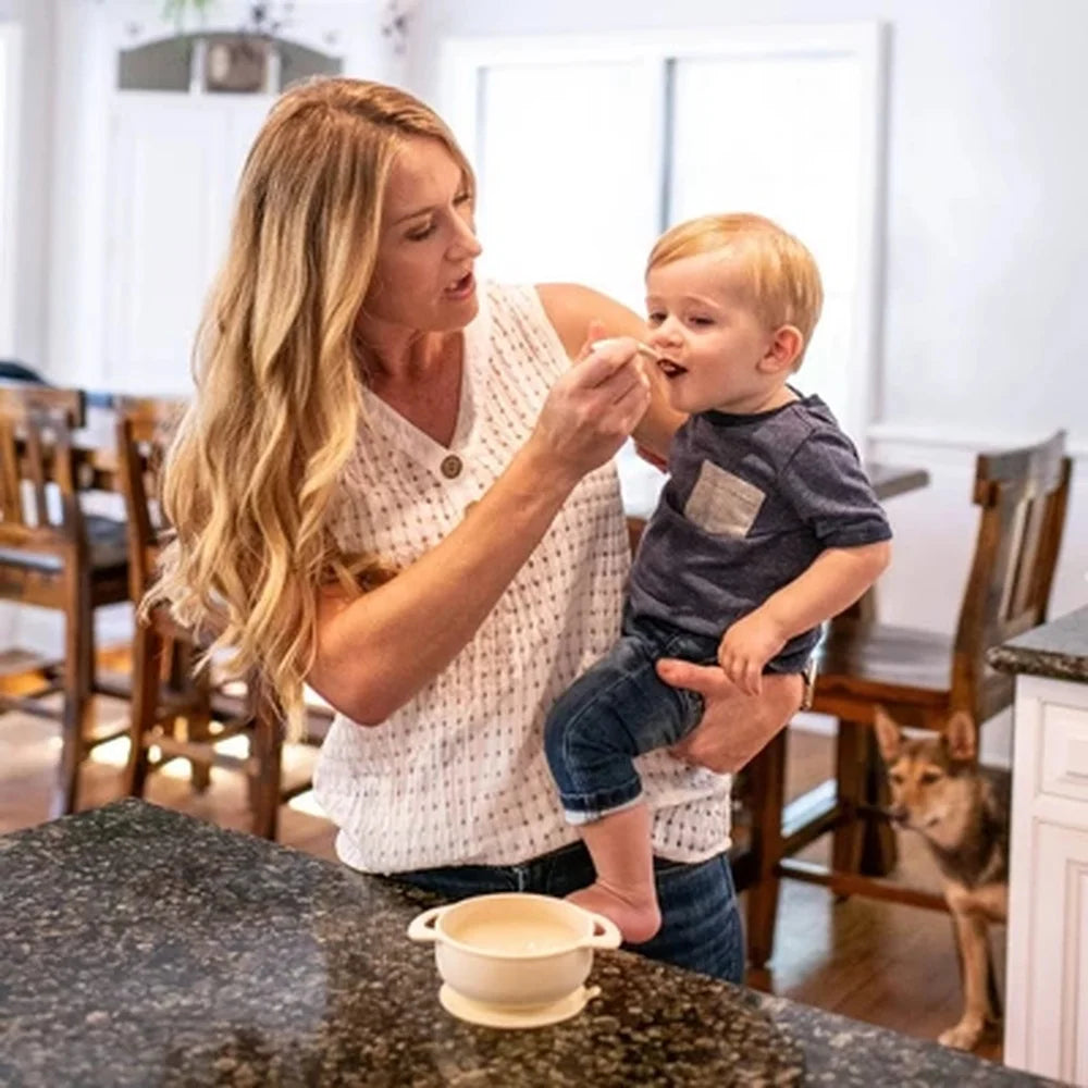 Silicone Baby Bowl Set with Spoon