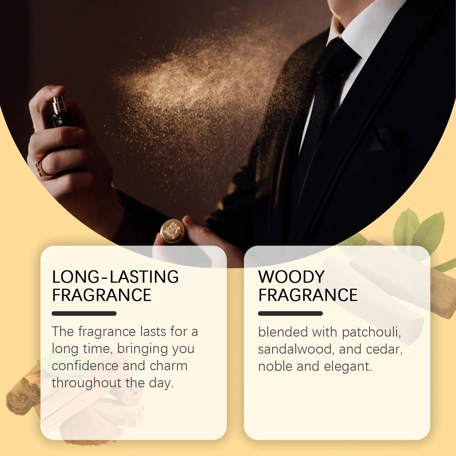 Sandalwood Long-Lasting Men’s Perfume