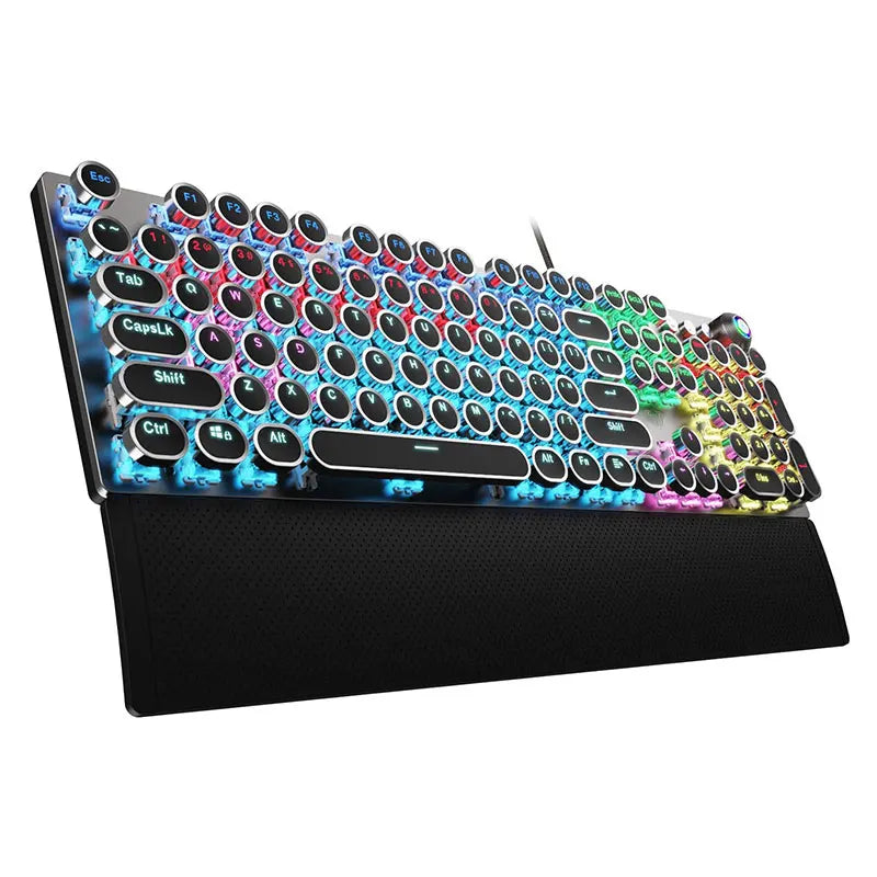 F2088 RGB Round Key Gaming Keyboard 104