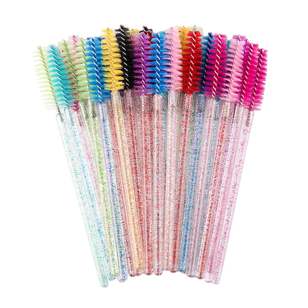 50pcs Disposable Eyelash Brush Set