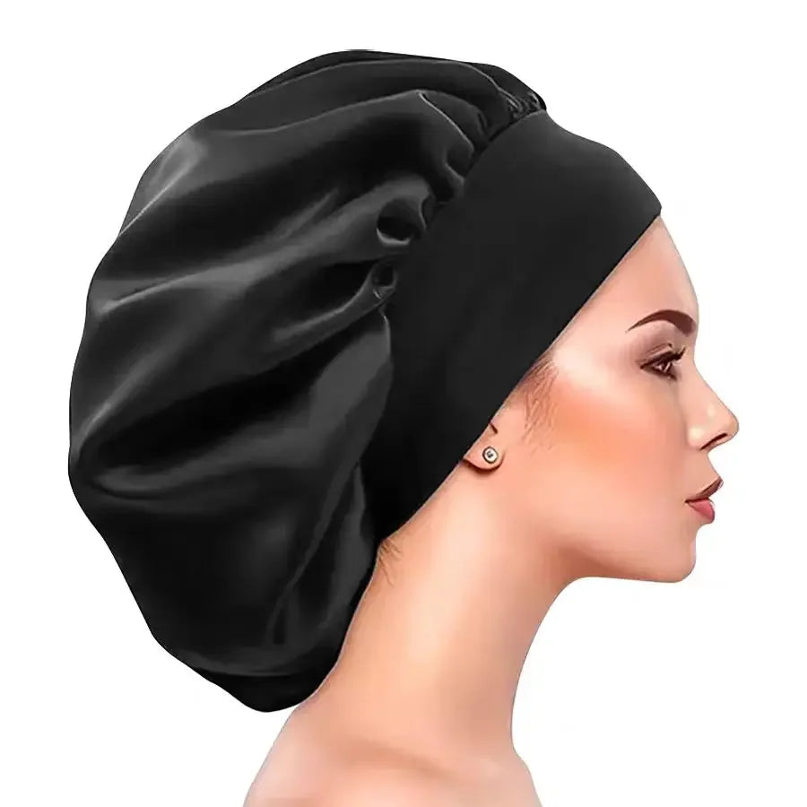 Soft Silk Nightcap Hair Care Bonnet