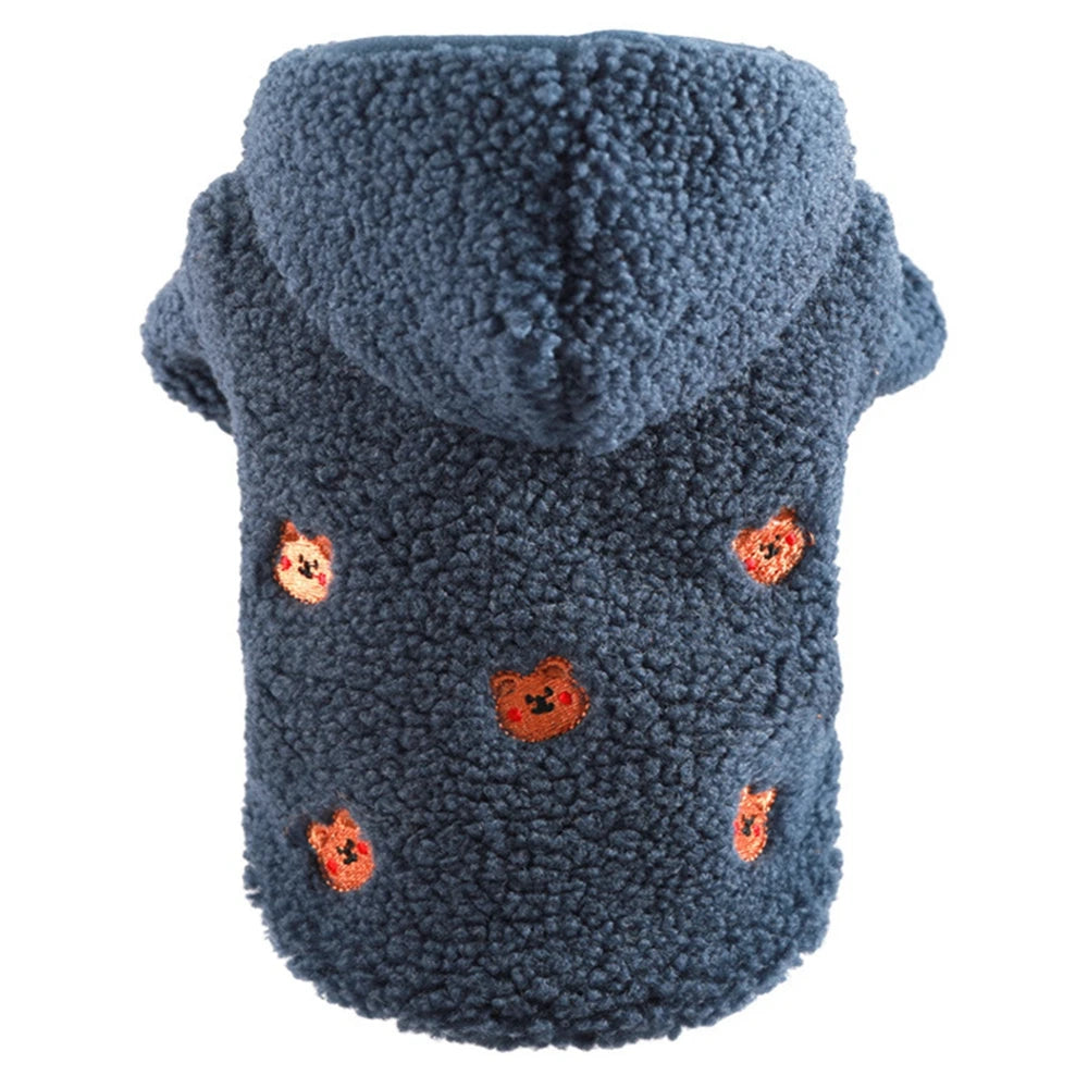 Warm Hooded Winter Coat for Pets