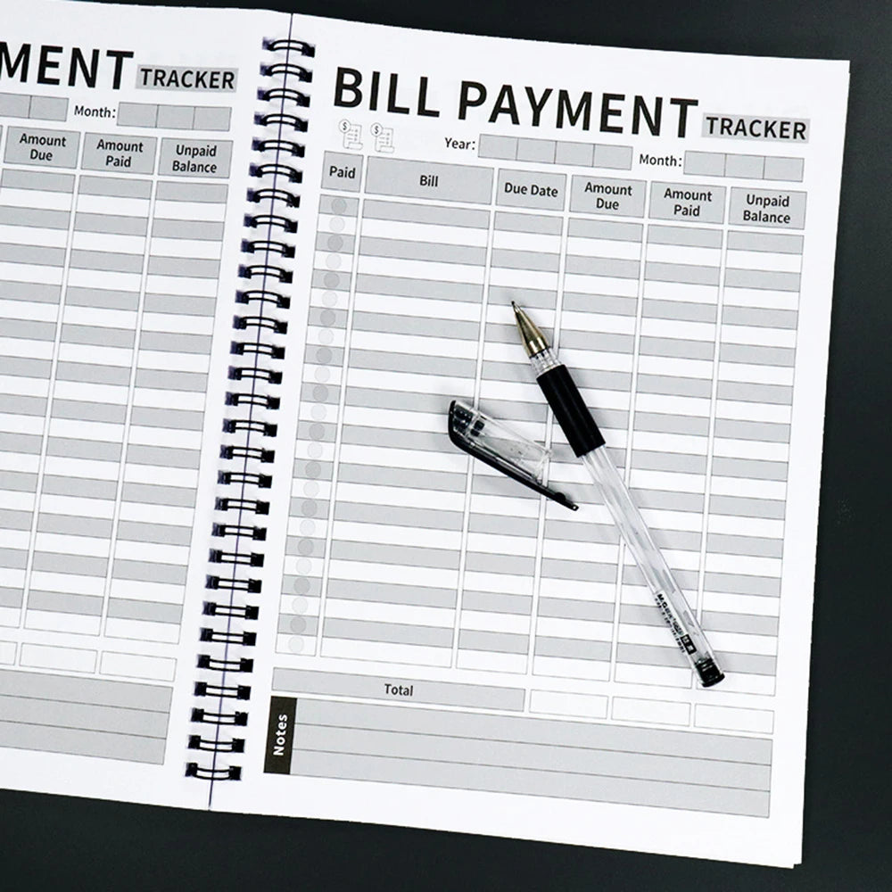 Monthly Bill Payment Organizer Book