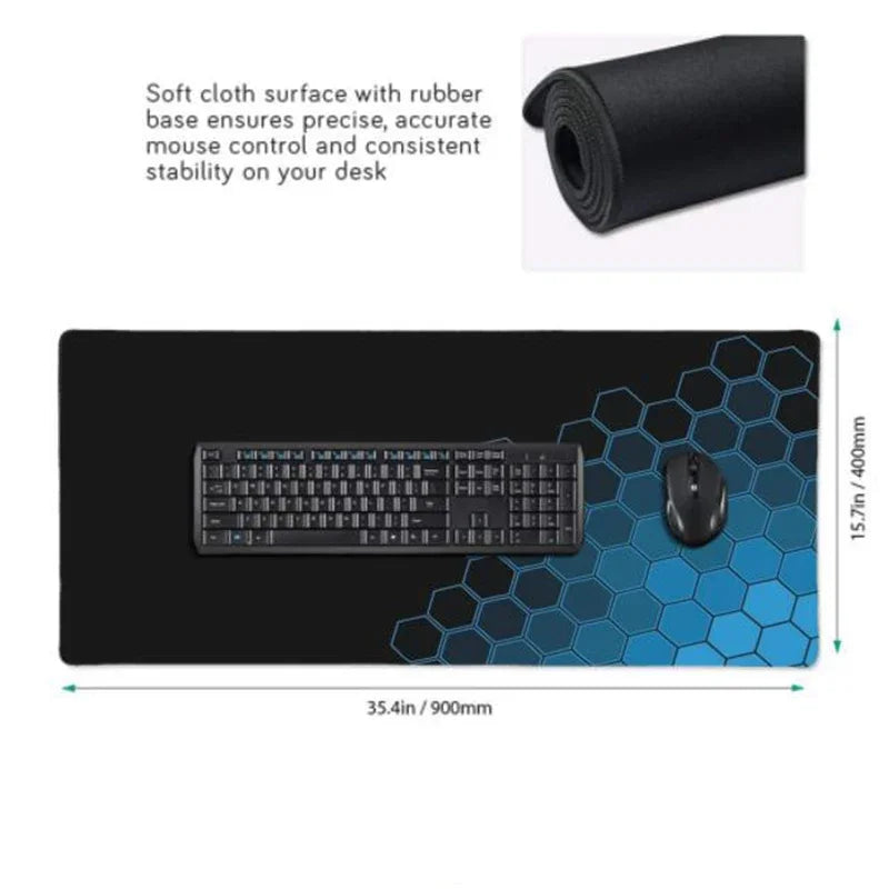 FTVAE Geometric Large Gaming Mousepad