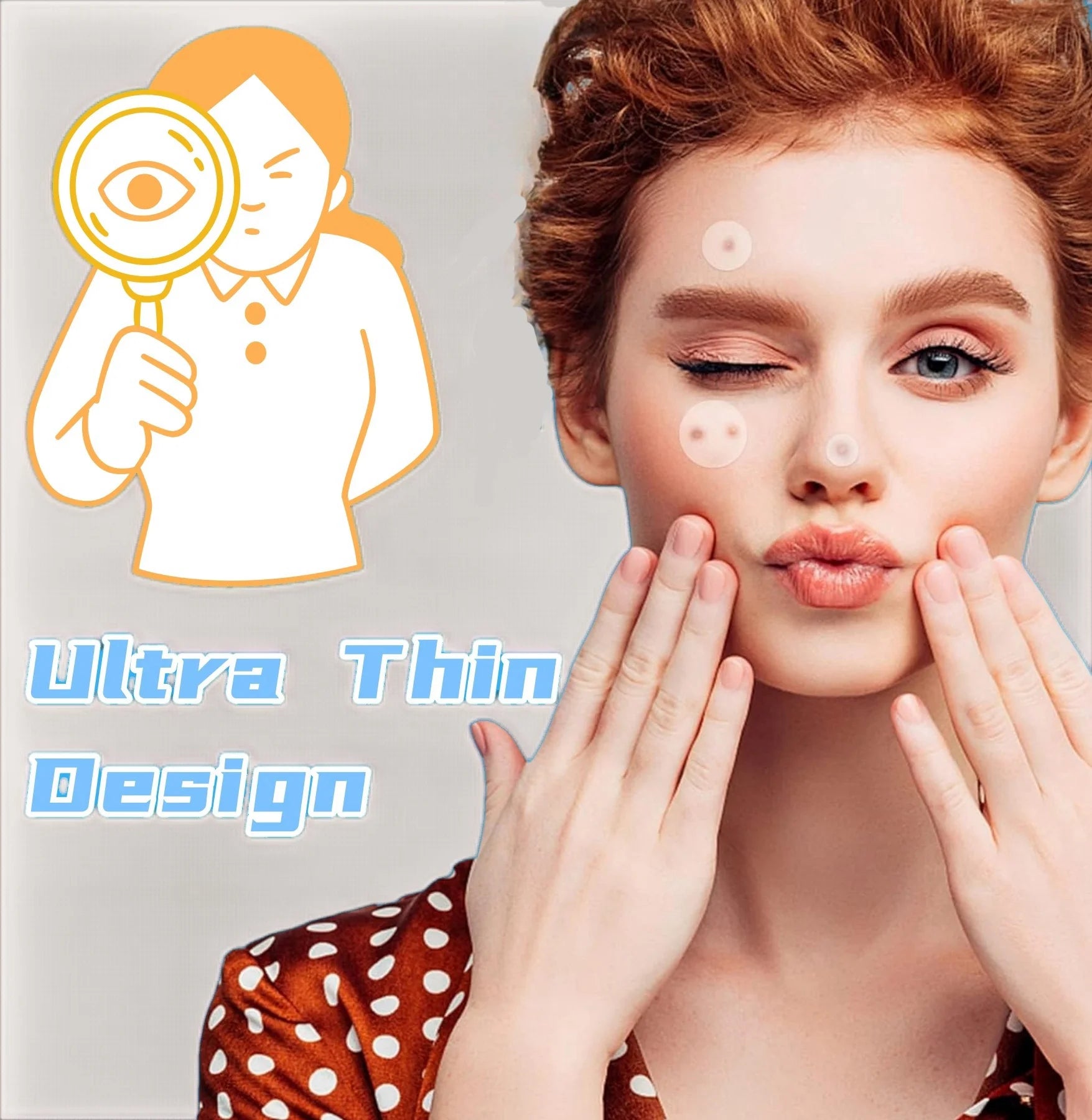 48PCS Invisible Acne Pimple Patch Stickers