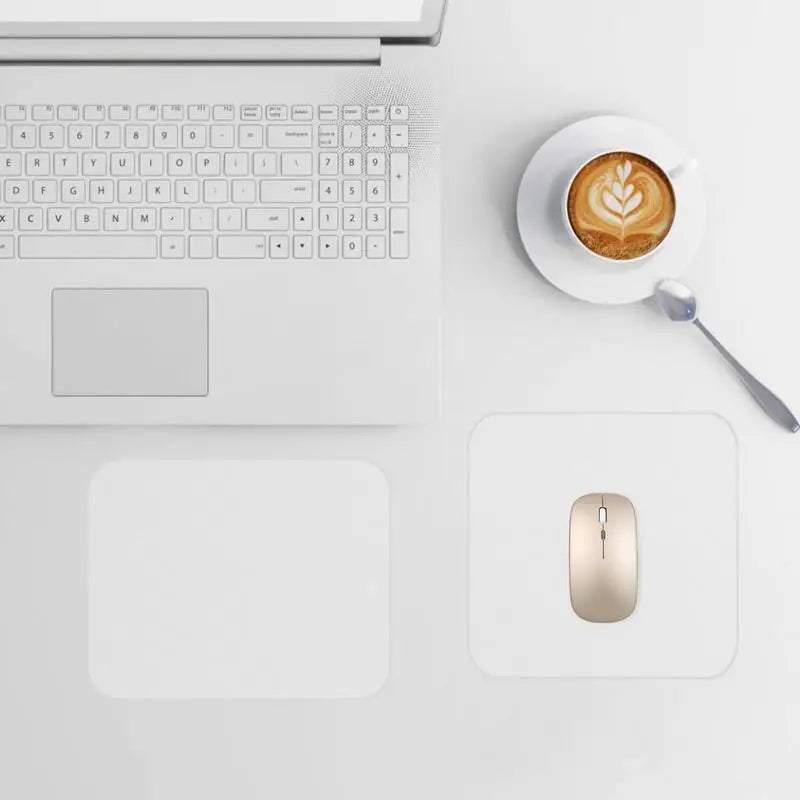 Tempered Glass Transparent Mouse Pad