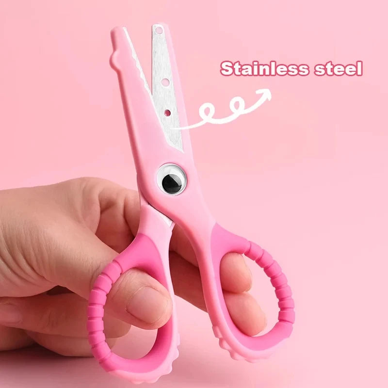 Cartoon Safety Scissors for Kids Crafts