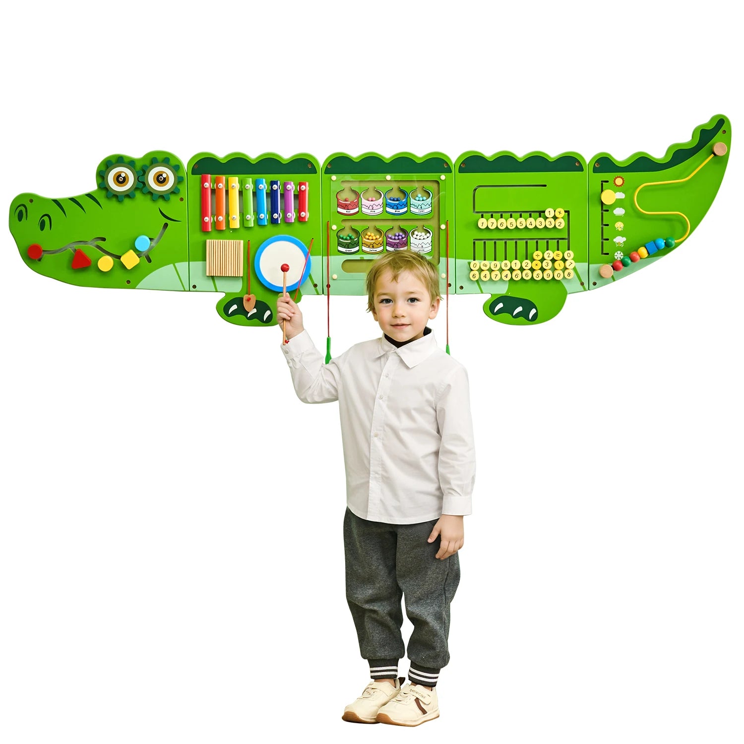 Crocodile Kids Busy Board Toy