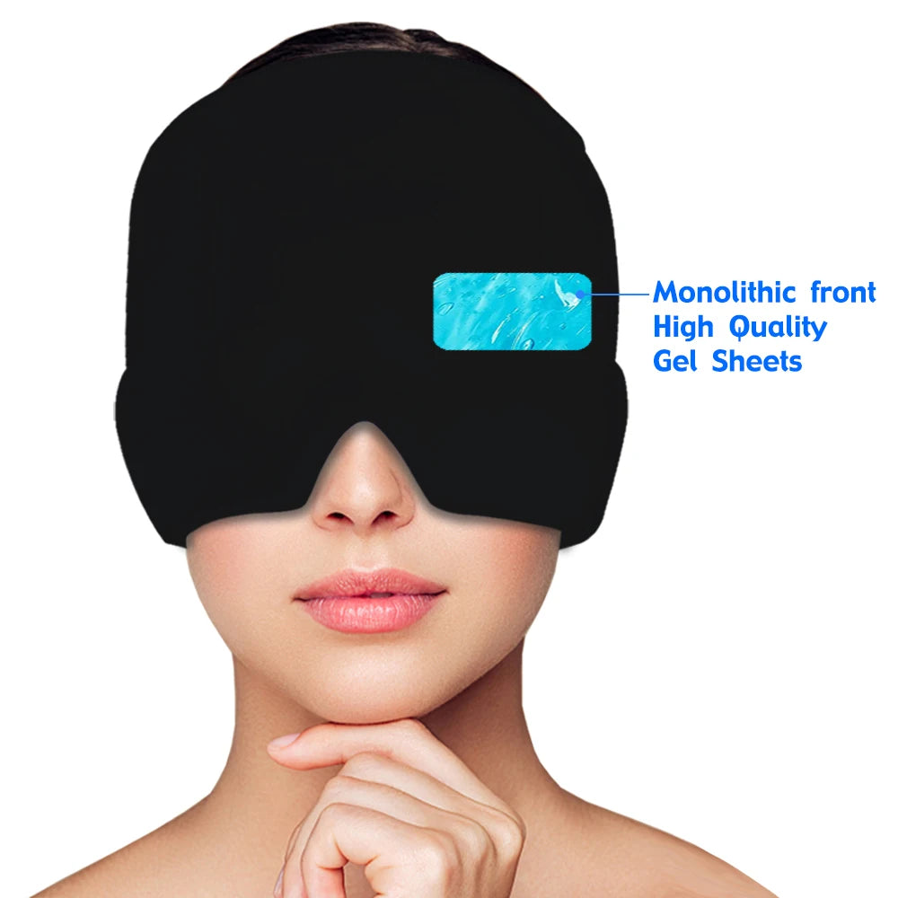 Migraine Relief Gel Therapy Hat Cap