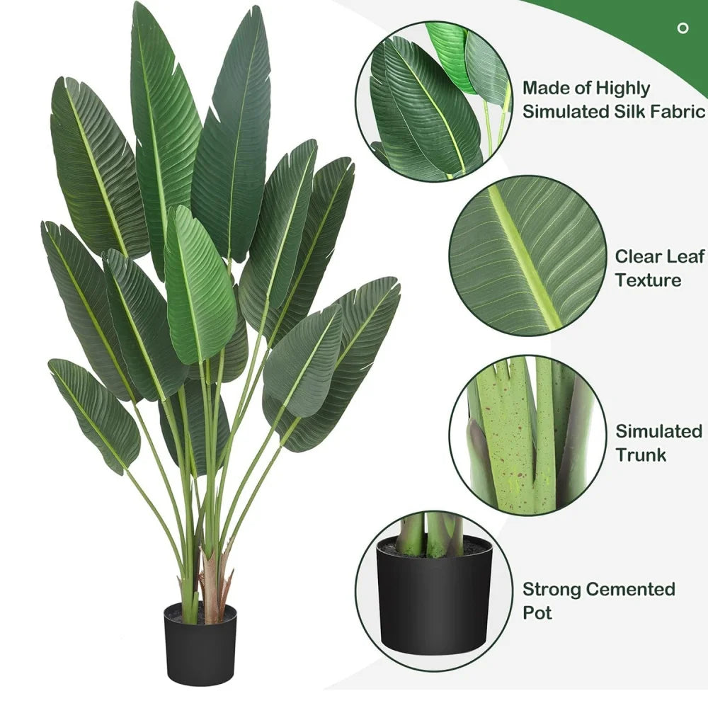 6FT Bird of Paradise Artificial Tree in Pot