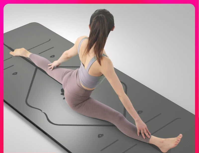 Suede Non-Slip Yoga Mat Topper