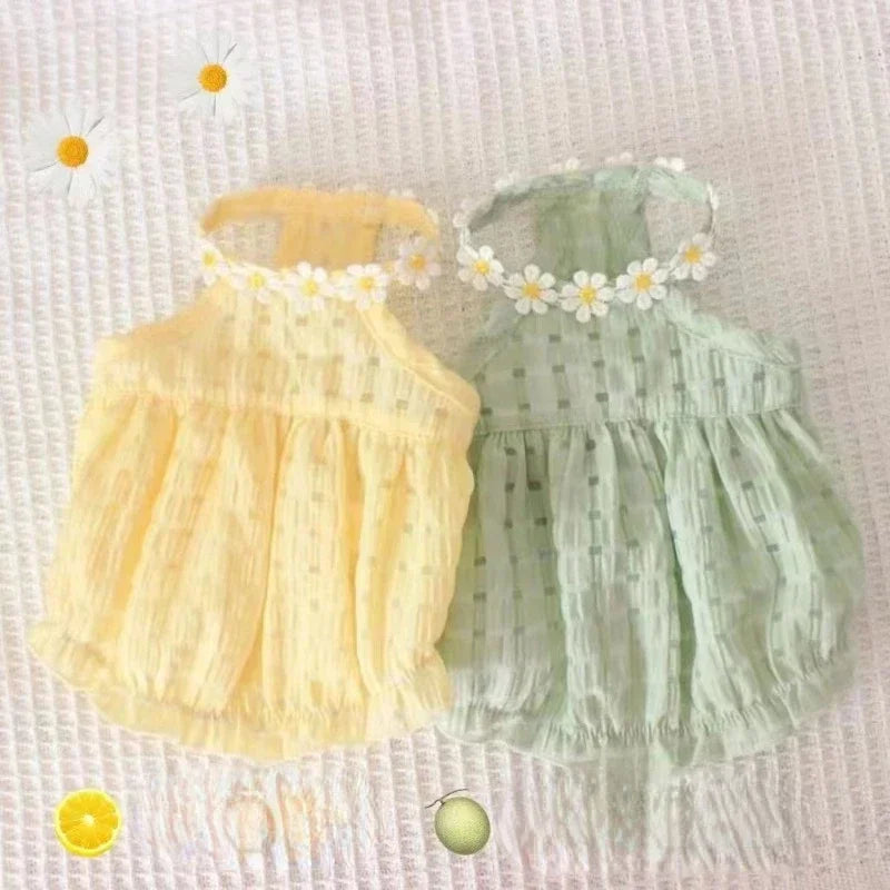 Daisy Summer Dress for Small Dogs