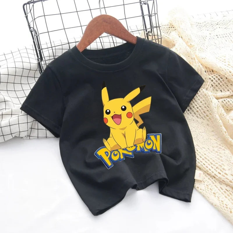 Pikachu Kids & Adult Cartoon T-Shirt
