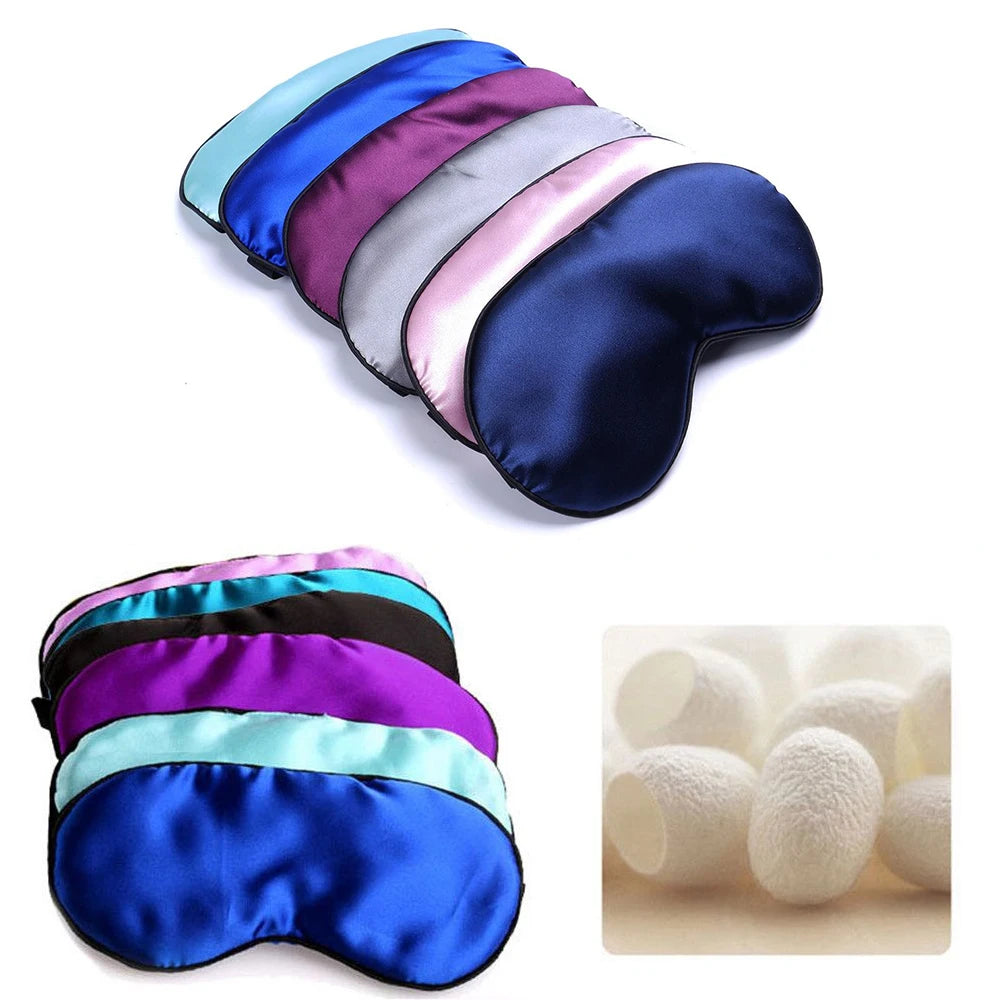 Pure Silk Sleep Eye Mask - 9 Colors