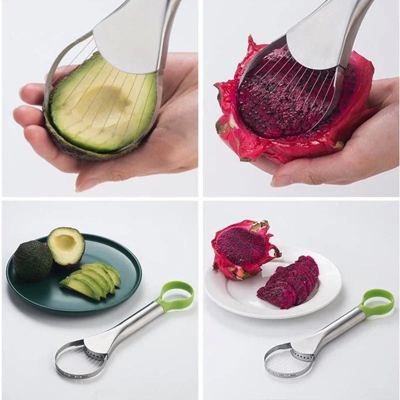 2in1 Stainless Steel Avocado Slicer