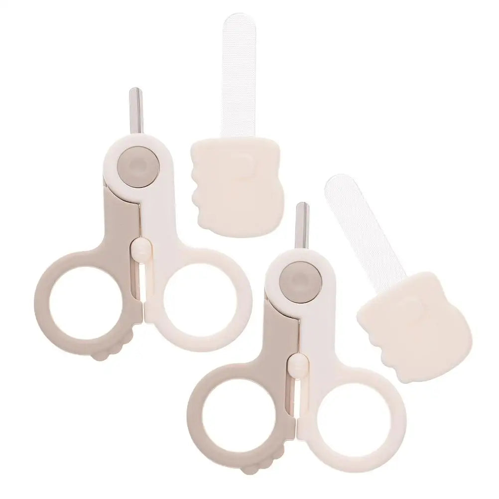 2Pcs Baby Nail Clipper Set with File