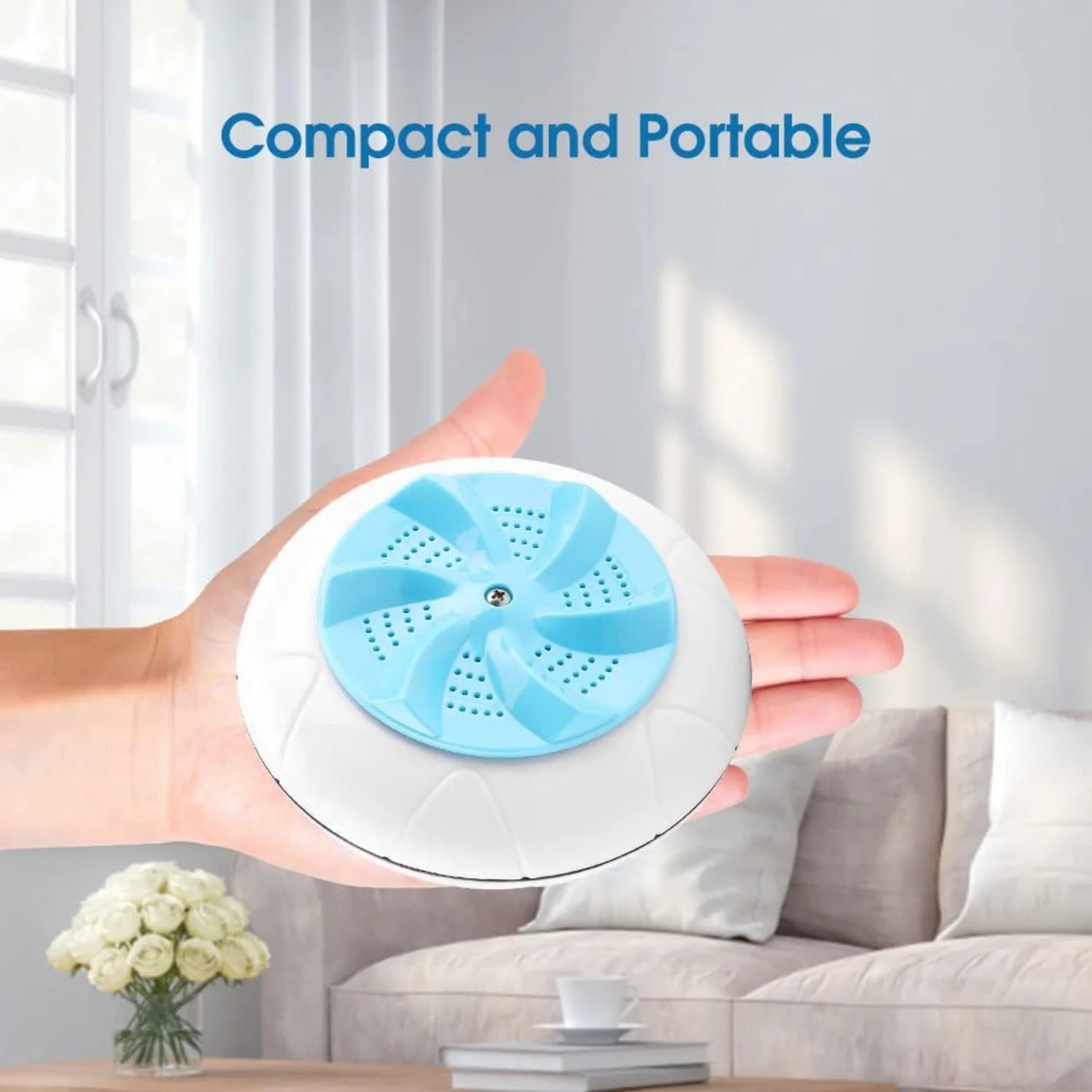 Portable Mini Ultrasonic Turbo Washer