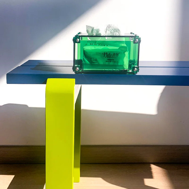 Acrylic Industrial Tissue Holder Box