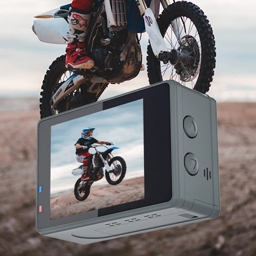 Dual Screen Sport Cam – 1080P Wide Angle