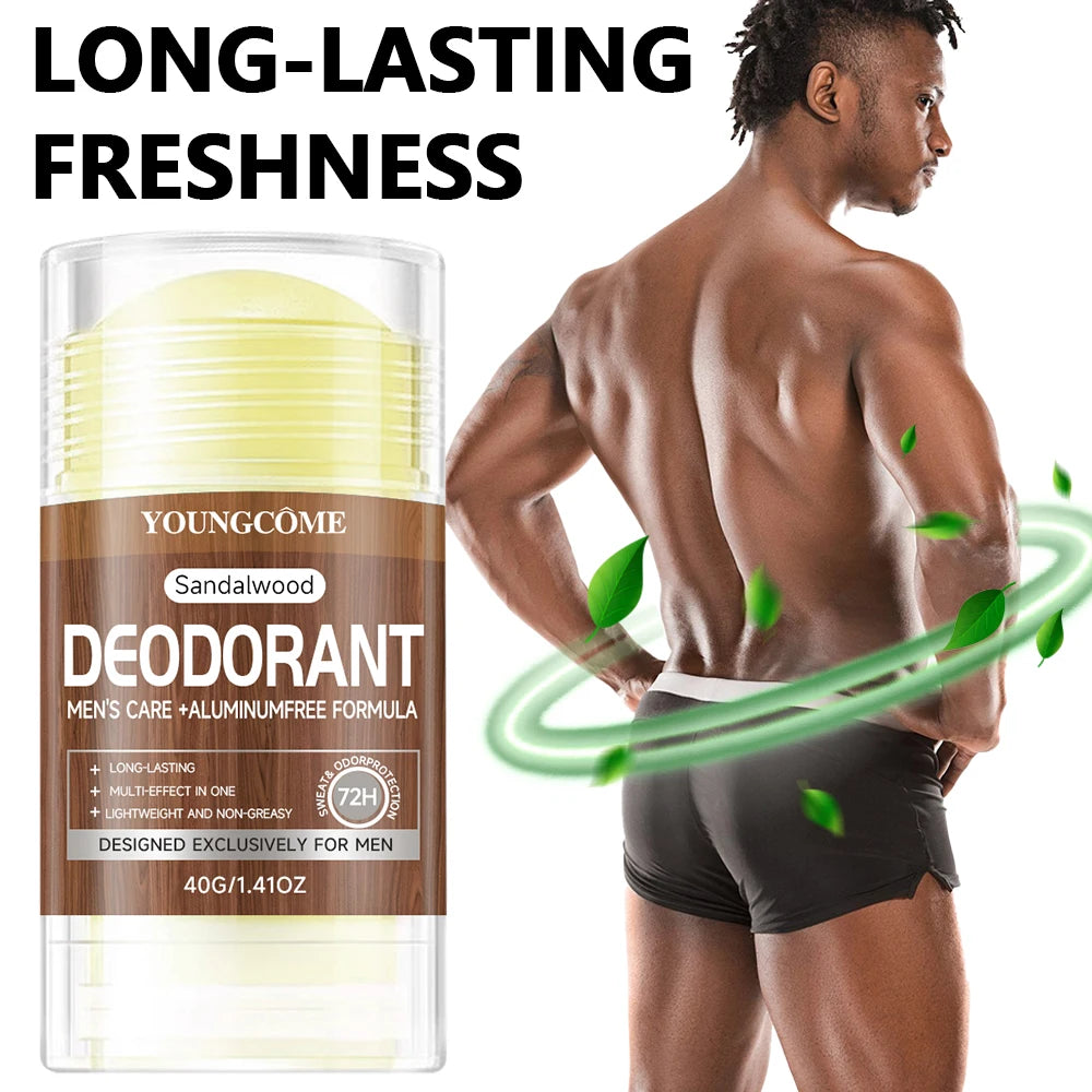 Men’s Sandalwood Deodorant Stick 40g