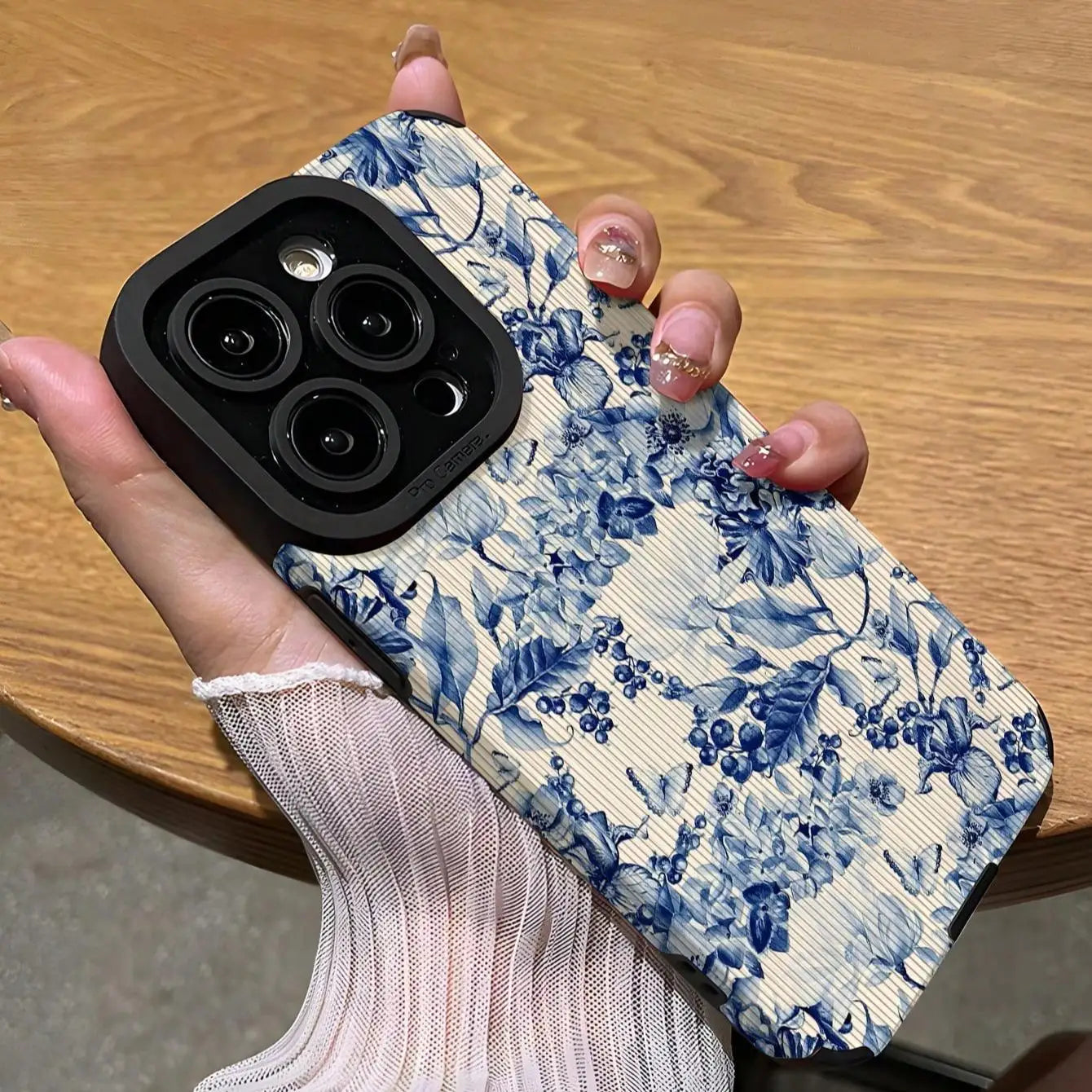 Floral Decorative Case for iPhone 16 Pro Max