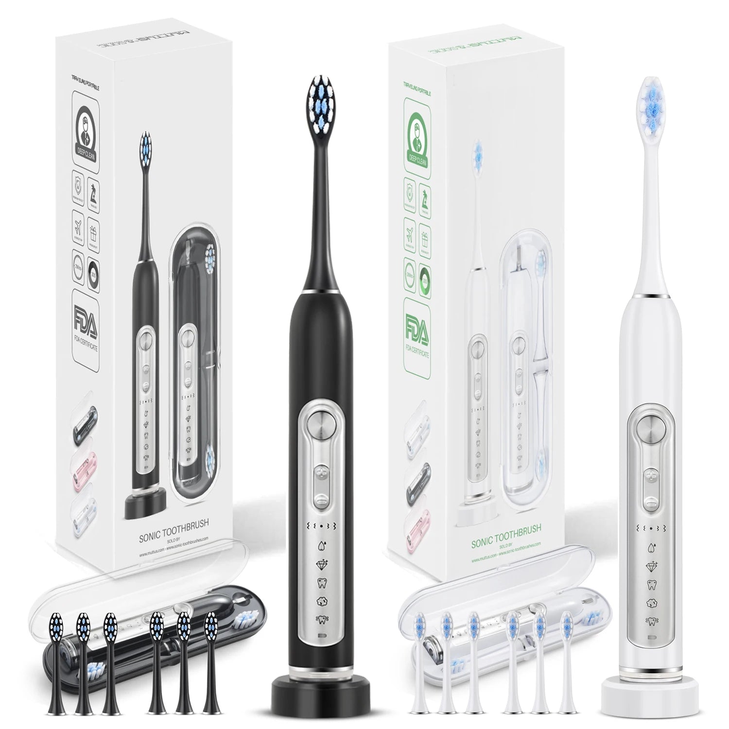 SUBORT S7 Sonic Electric Toothbrush Set