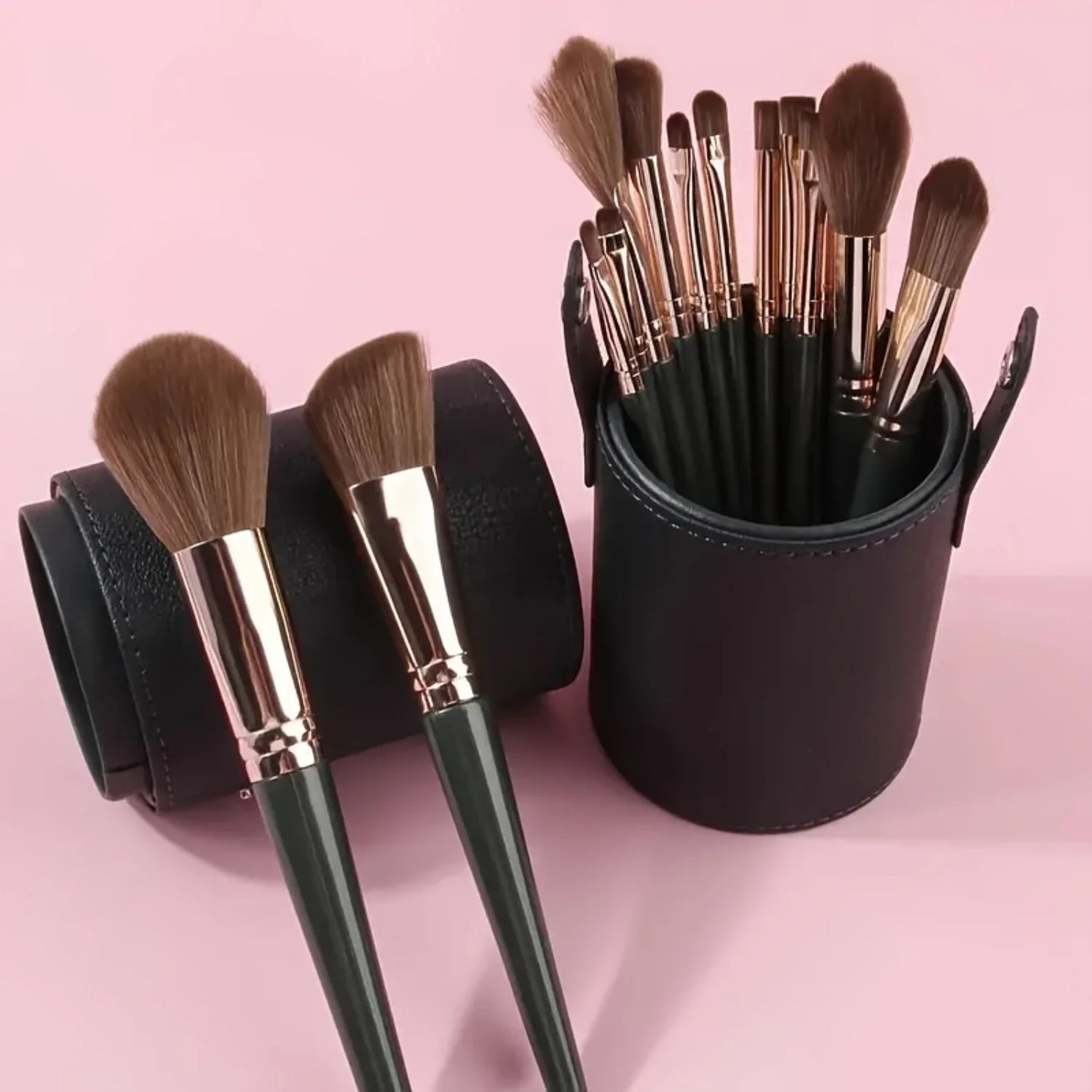 Green Cloud 14-Piece Makeup Brush Set