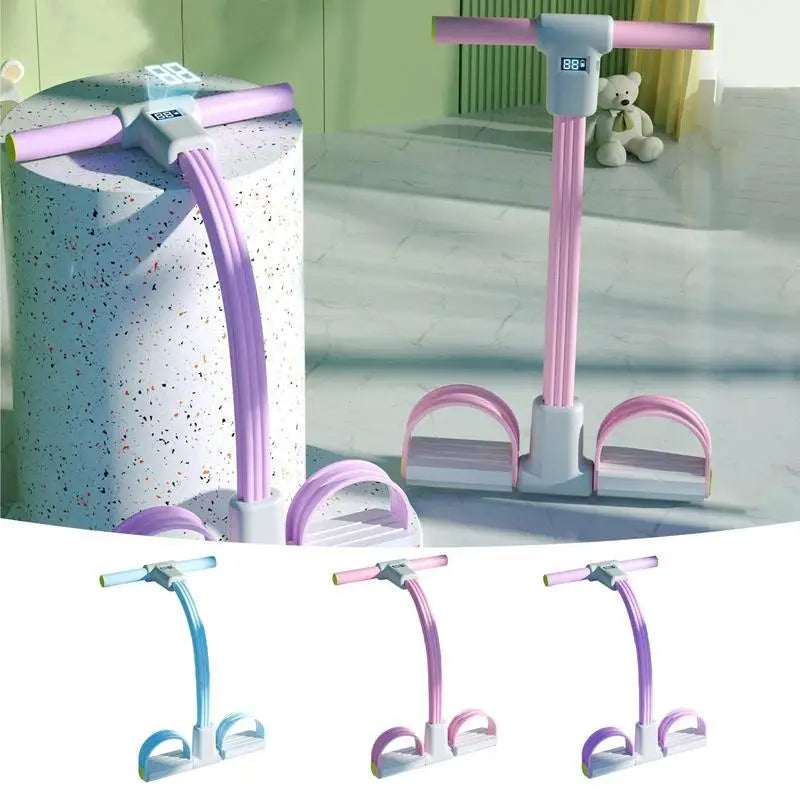 6-Tube Foot Pedal Resistance Band